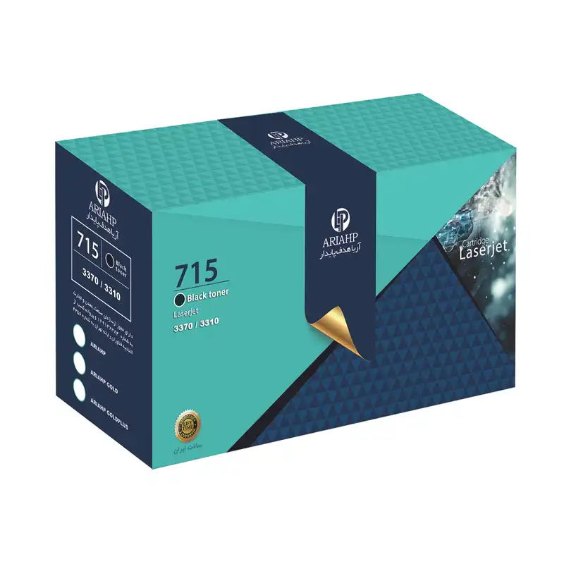 تونر مشکی آریا اچ پی مدل 715