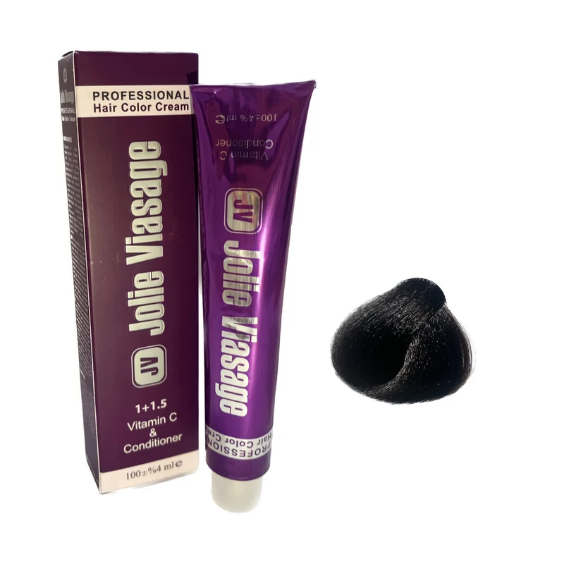 رنگ مو ژولیا ویسیژ شماره c9-6.1 حجم 100 میلی لیتر رنگ قهوه ای دودی روشن