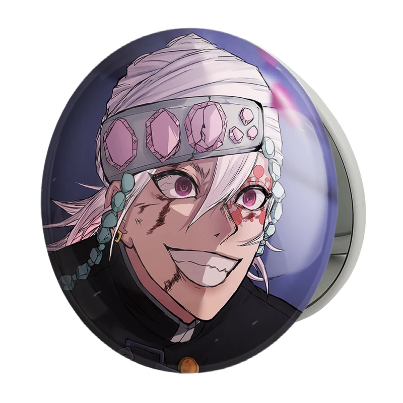 آینه جیبی خندالو طرح تنگن اوزوی انیمه شیطان کش مدل تاشو کد 27006 