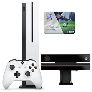 مجموعه کنسول بازی مایکروسافت مدل Xbox One S ظرفیت 1 ترابایت بهمراه ۲۰ عدد بازی