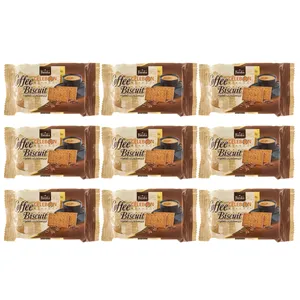 بیسکویت قهوه باراکا مقدار 50 گرم بسته 9 عددی