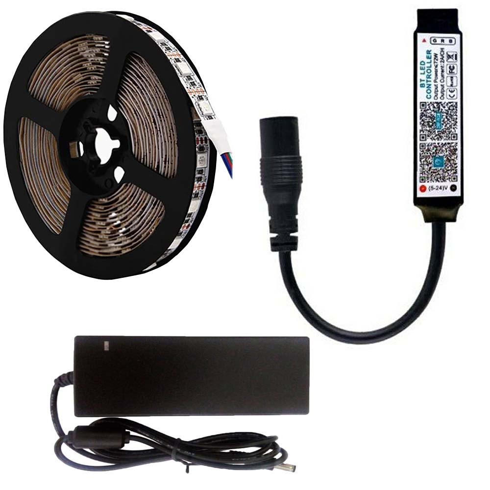 ریسه ال ای دی مدل RGB MUSICAL APP طول 5 متر