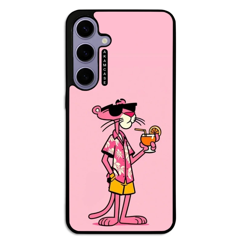 کاور آکام مدل AMC-WSGS24P-PINK PANTHER13 مناسب برای گوشی موبایل سامسونگ Galaxy S24 Plus