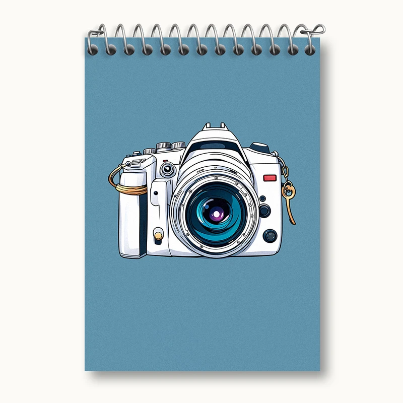 دفتر یادداشت 50 برگ خندالو طرح دوربین کد N4402