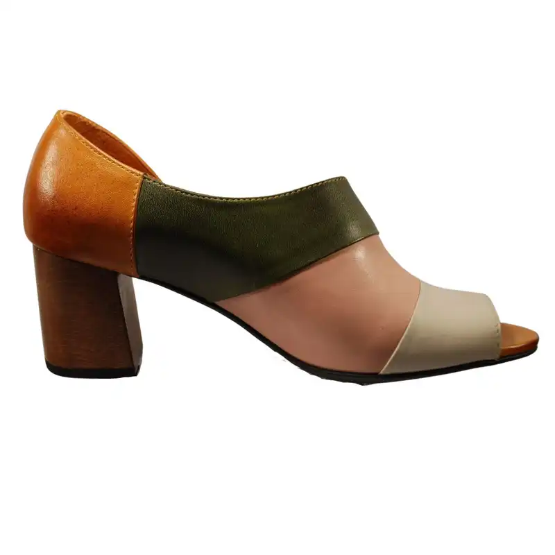 صندل زنانه مدل چرم طبیعی کد 625.1