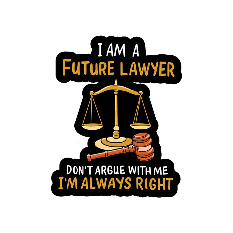 استیکر پارچه و لباس پاد آفرین مدل وکیل کد 1137