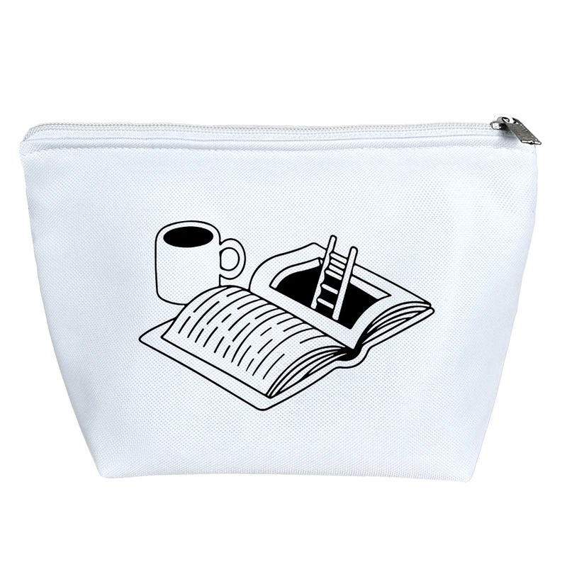 کیف لوازم آرایش دخترانه خندالو مدل مطالعه کد 7976