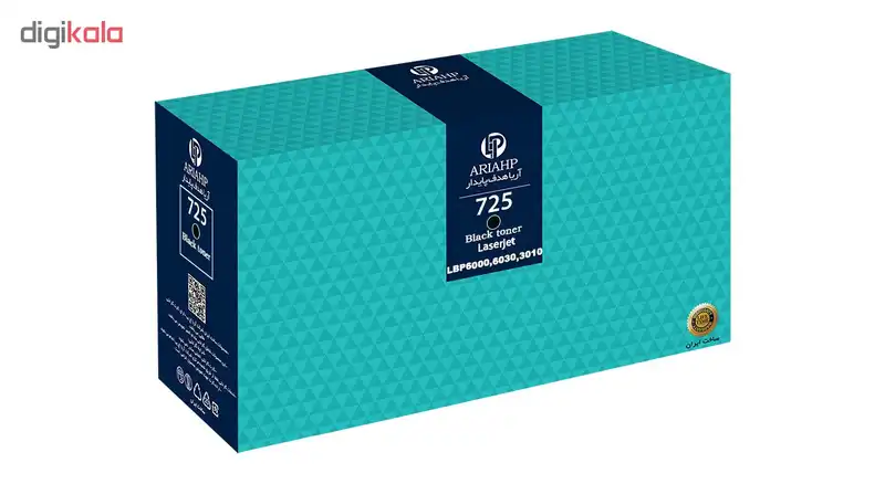 تونر مشکی آریا اچ پی مدل 725