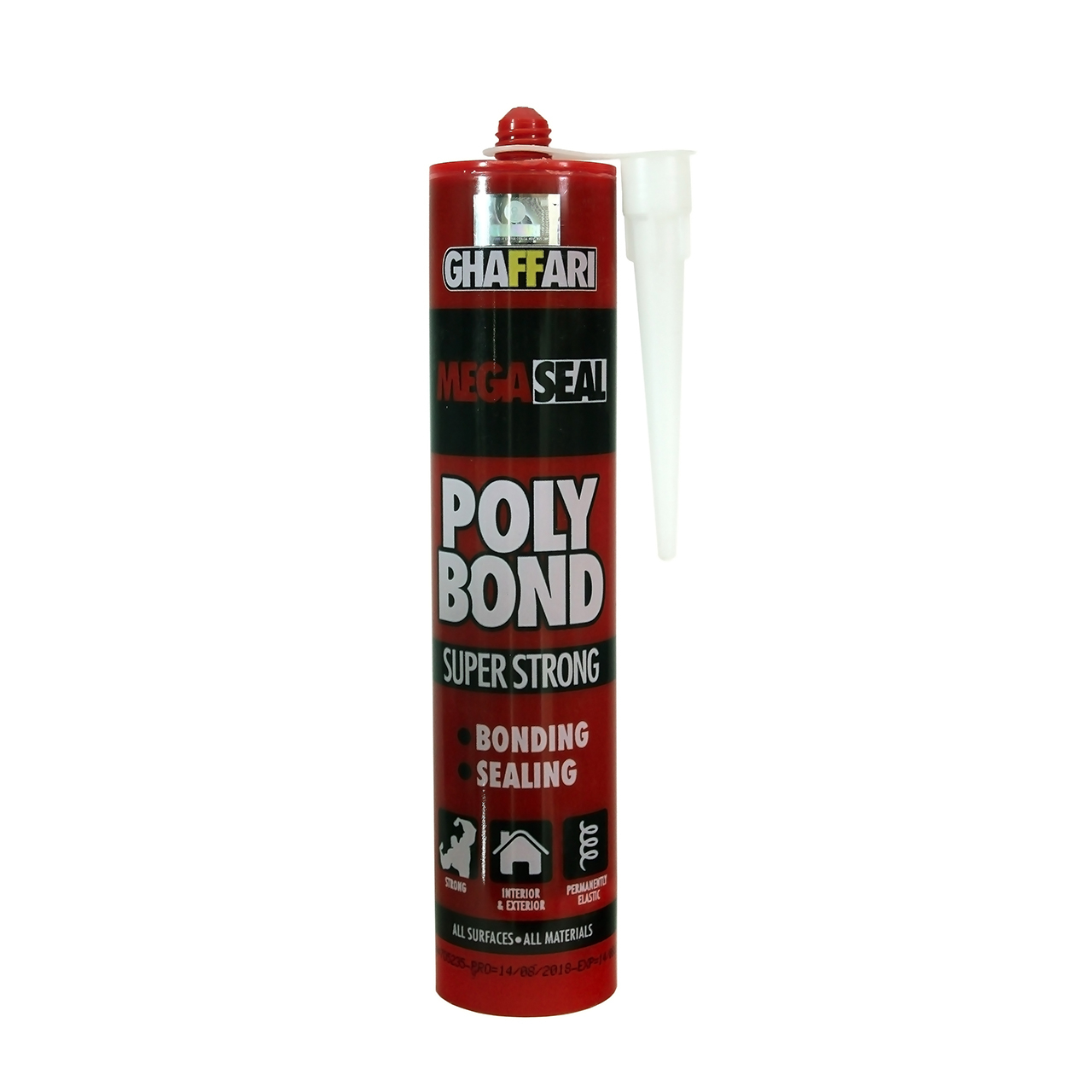 چسب درزگیر غفاری مدل Poly Bond حجم 280 میلی لیتر