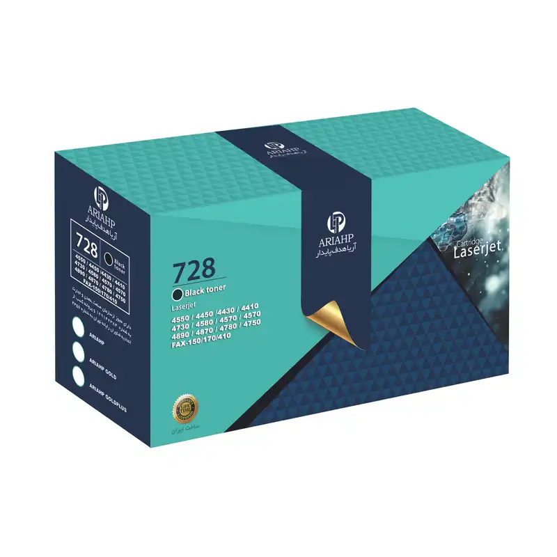 تونر مشکی آریا اچ پی مدل 728