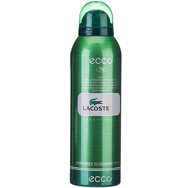 اسپری مردانه اکو مدل Lacoste Essential حجم 200 میلی لیتر