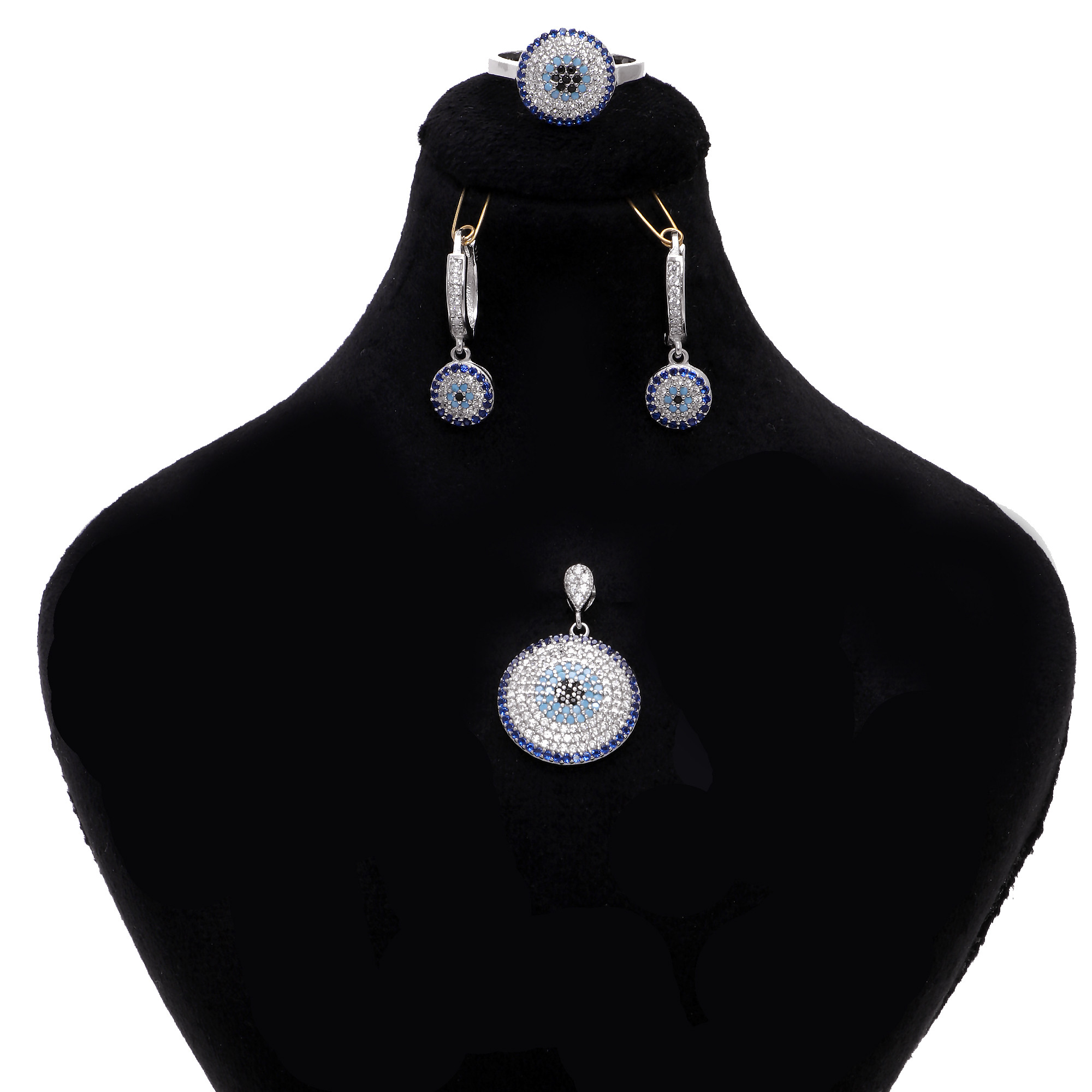 نیم ست نقره زنانه مدل 646