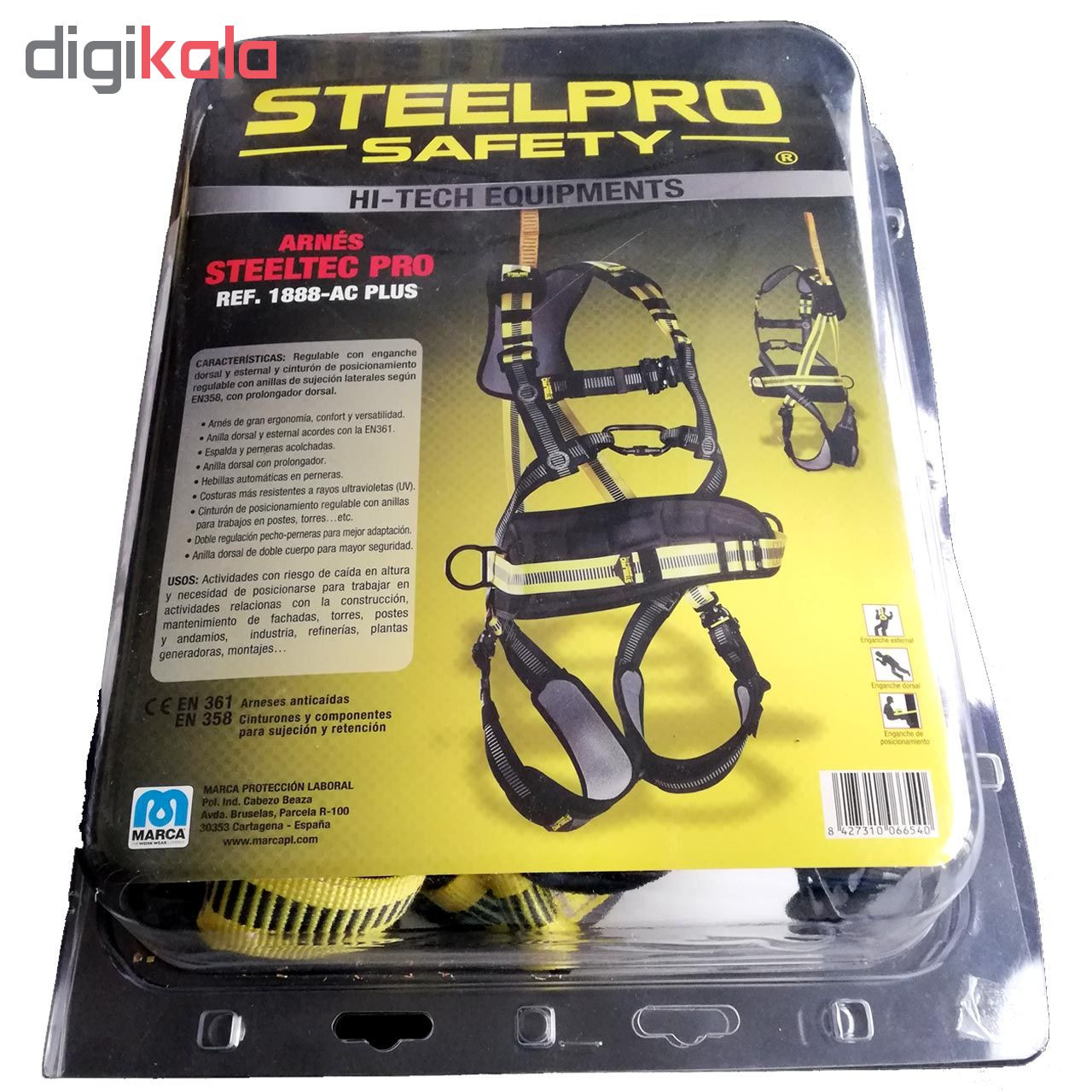 هارنس استیل پرو سیفتی مدل STEELTEC PRO