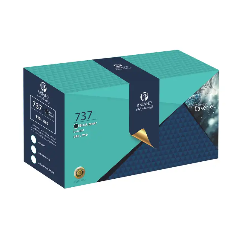 تونر مشکی آریا اچ پی مدل 737