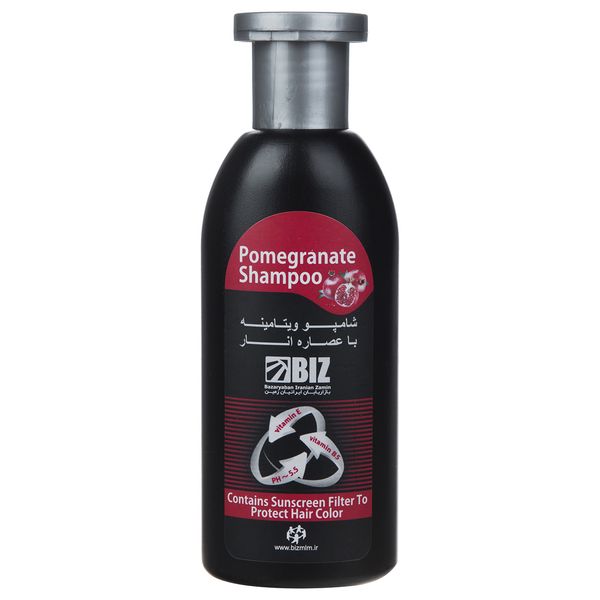 شامپو ویتامینه بیز مدل Pomegranate مقدار 300 گرم شامپو ویتامینه بیز مدل Pomegranate مقدار 300 گرم