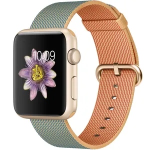 ساعت مچی هوشمند اپل واچ مدل 42mm Sport Gold Royal Blue Woven Nylon New
