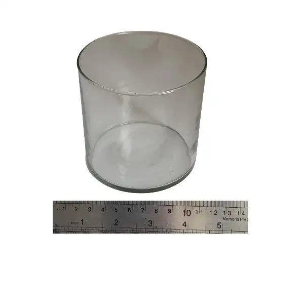 گلدان دکوری مدل تنگ شیشه ای کد 6