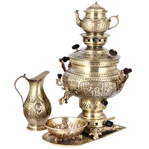 سرویس سماور گازی کد 17020024 ظرفیت 8 لیتر