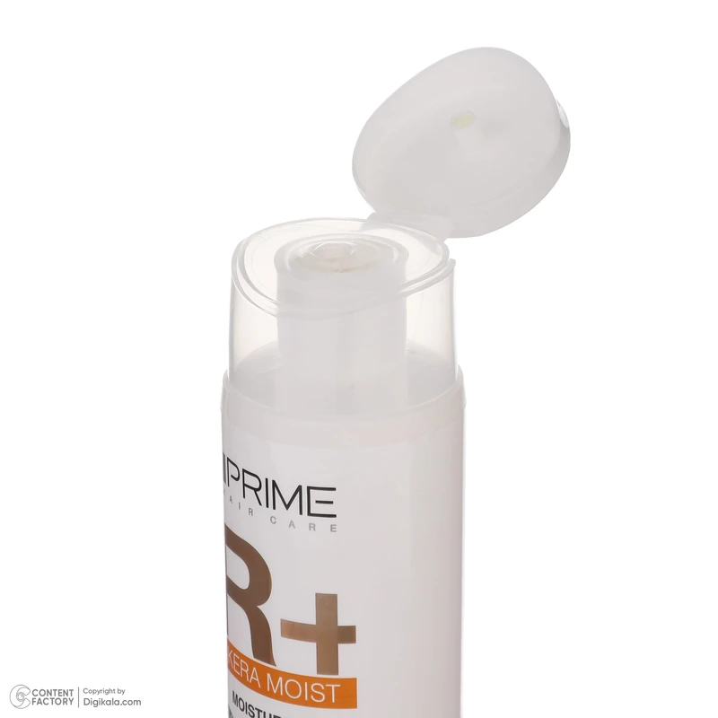 عکس شماره 5 : شامپو آبرسان پرایم مدل r kera moist مناسب موهای خشک و آسیب دیده حجم 250 میلی لیتر