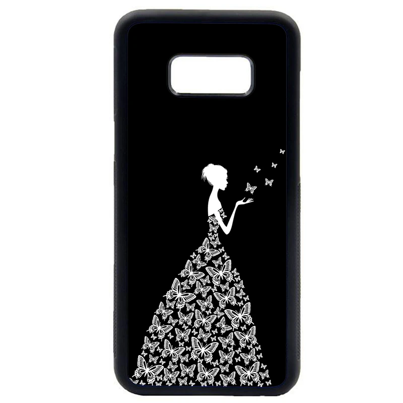 کاور طرح دخترانه مدل 0437 مناسب برای گوشی موبایل سامسونگ galaxy s8 plus
