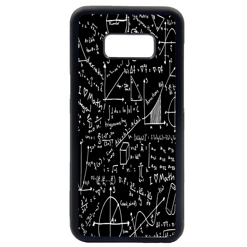 کاور طرح ریاضی مدل 0446 مناسب برای گوشی موبایل سامسونگ galaxy s8 plus