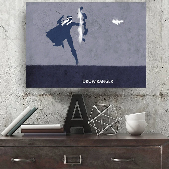 تابلو شاسی گالری استاربوی طرح Drow Ranger مدل Dota 2 Game