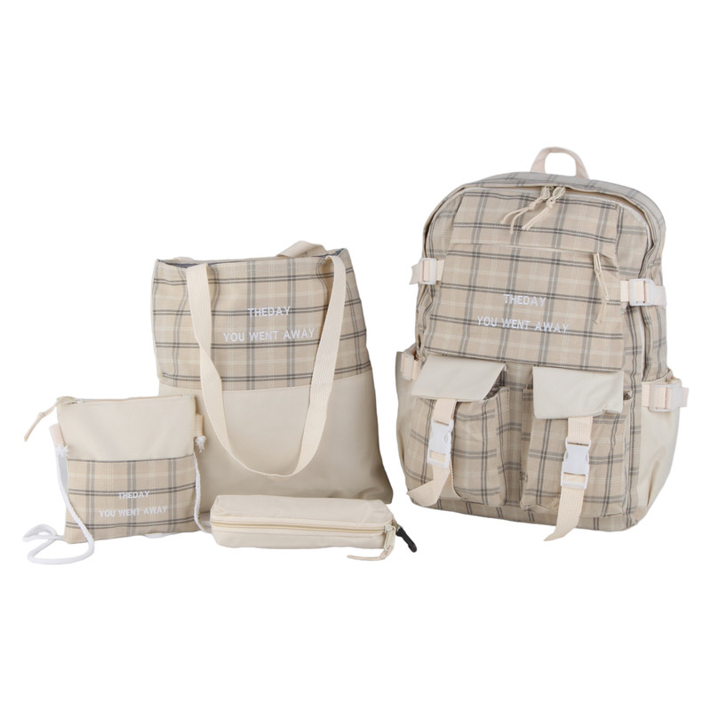 کوله پشتی مدل 958 به همراه کیف دستی و جامدادی و کیف رو دوشی