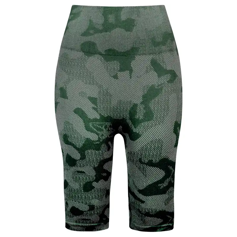 شلوارک ورزشی زنانه مدل سیملس کد 4736 رنگ سبز