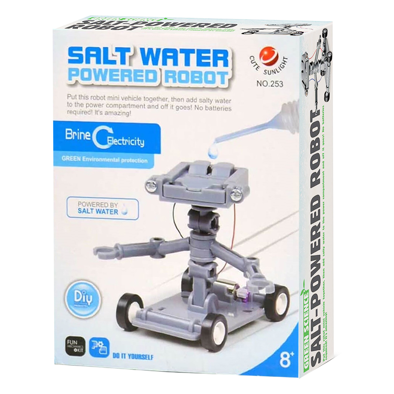 ربات کیوت مدل salt water253