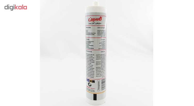 چسب سیلیکون مخصوص آکواریوم کاسپین مدل شفاف حجم 300 میلی لیتر