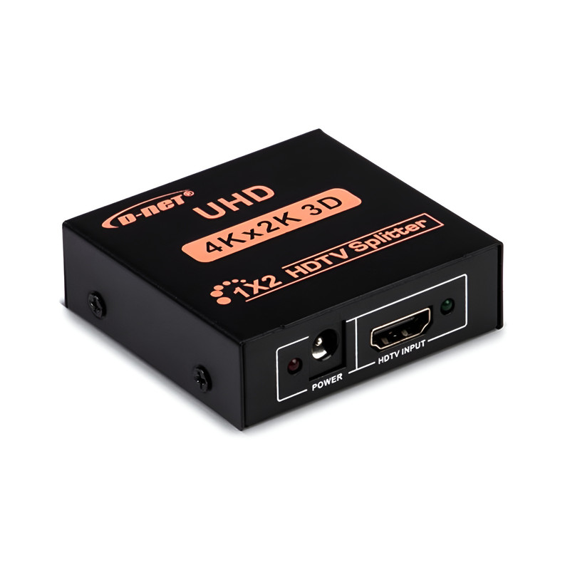 اسپلیتر2 پورت دی نت HDMI 4K مدل 666