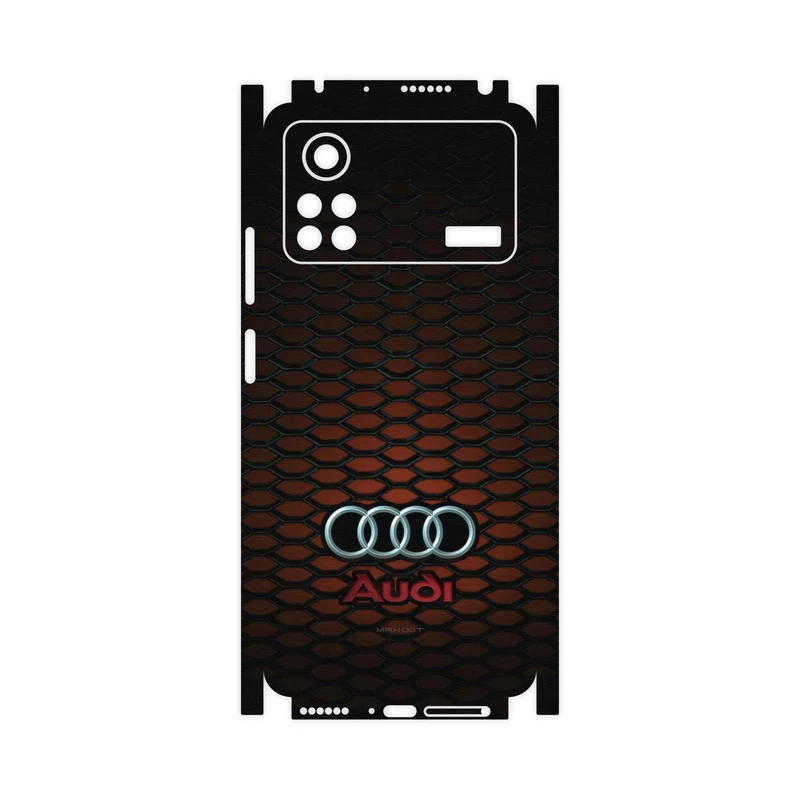 برچسب پوششی ماهوت مدل Audi-AG-FullSkin مناسب برای گوشی موبایل شیائومی Poco X4 Pro 5G