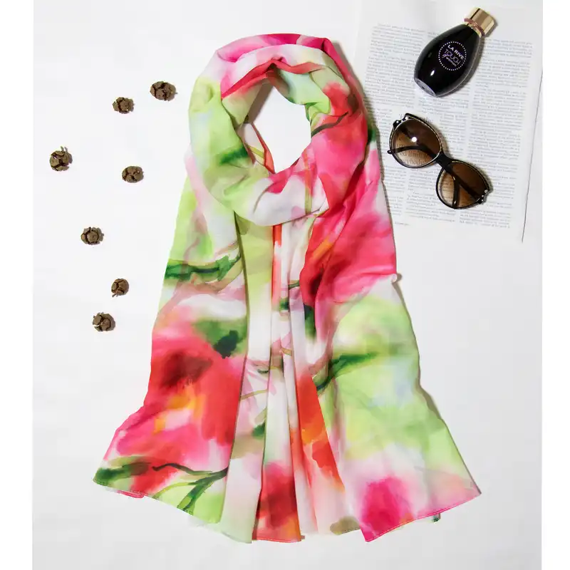 شال زنانه مدل نخ تابستانه مزونی کد ana-1460