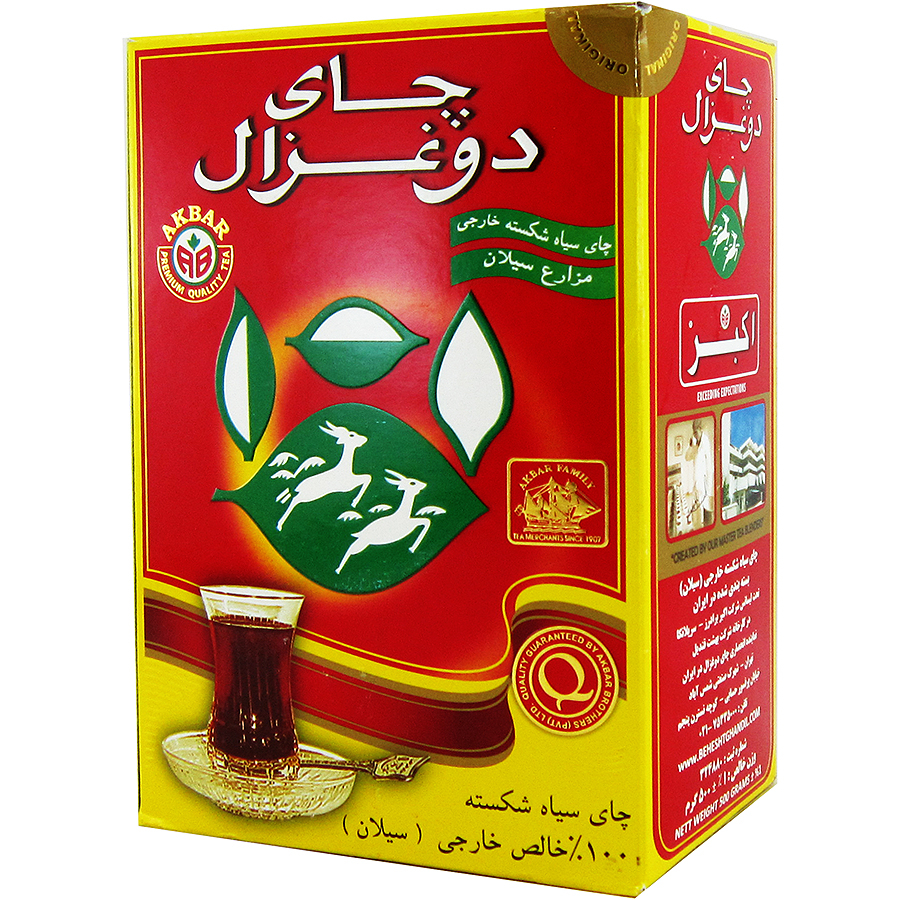 چای سیاه شکسته دوغزال - 500 گرم