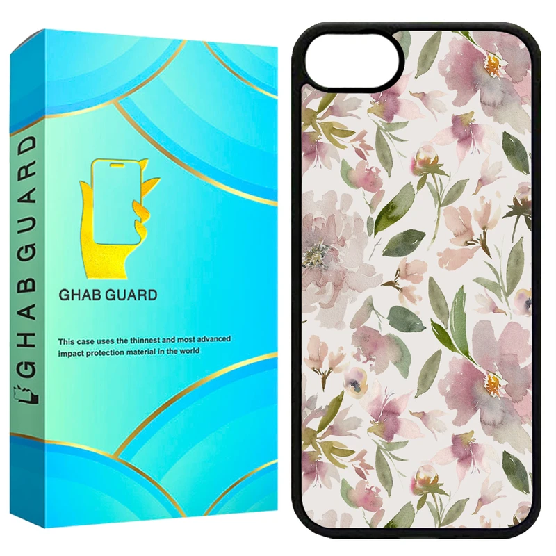 کاور قاب گارد طرح گل مدل G16E مناسب برای گوشی موبایل اپل iPhone 16e
