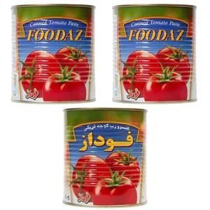 رب گوجه فرنگی فوداز - 800 گرم بسته 3 عددی