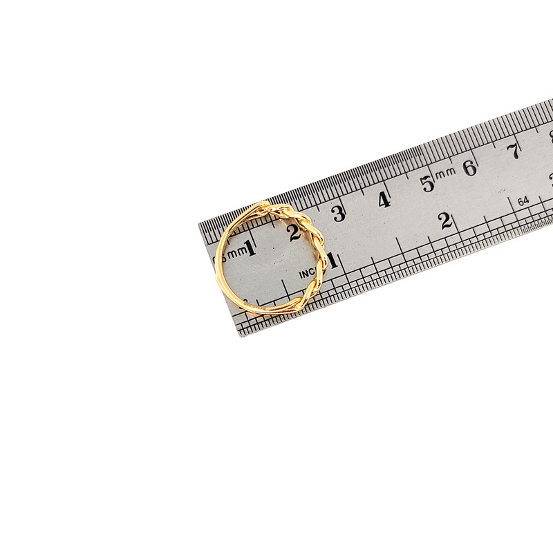 انگشتر طلا 18 عیار زنانه طلا و جواهرسازی افرا مدل 08