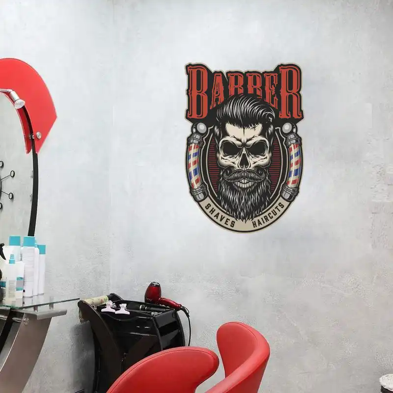 استیکر باروچین مدل آرایشگاه کد 5006