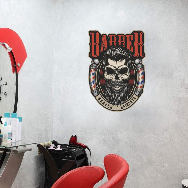 استیکر باروچین مدل آرایشگاه کد 5006