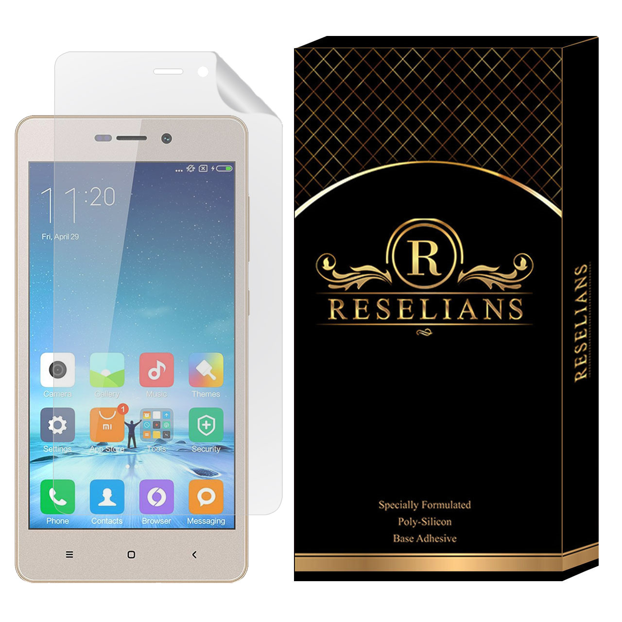 محافظ صفحه نمایش نانو رزلیانس مدل NMR مناسب برای گوشی موبایل شیائومی Redmi 3