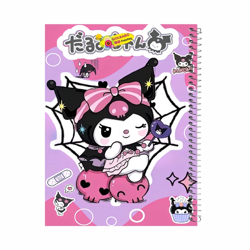 دفتر نقاشی 60 برگ گلبرگ مدل کرومی کد 2819