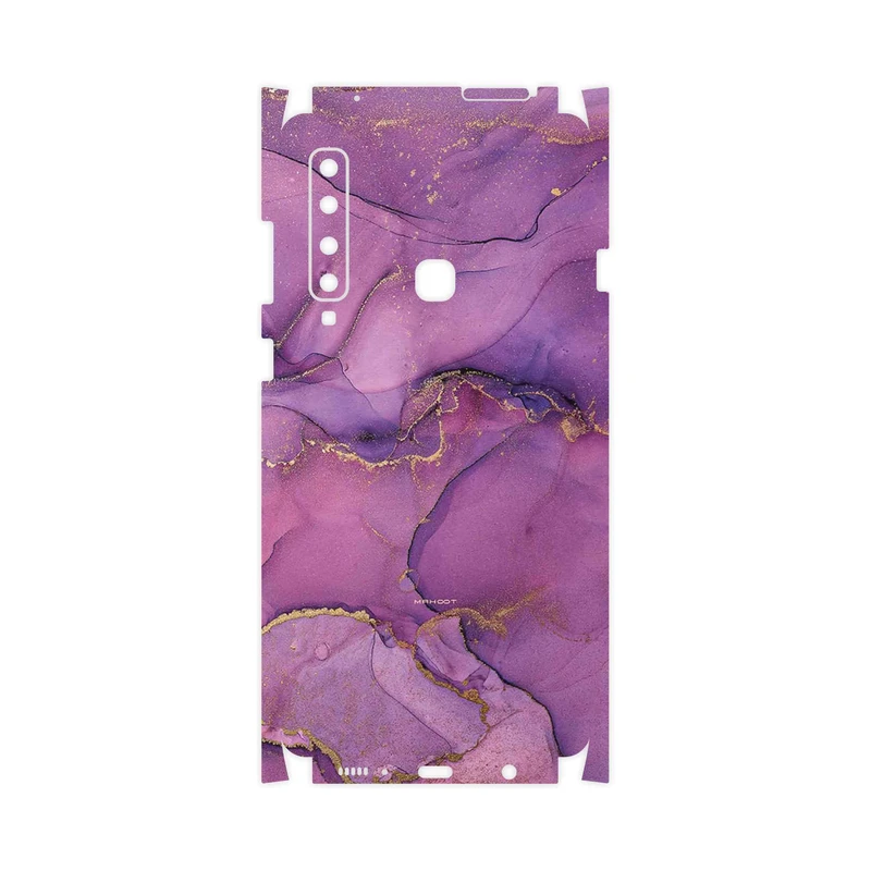 برچسب پوششی ماهوت مدل Purple Marble-FullSkin مناسب برای گوشی موبایل سامسونگ Galaxy A9 2018