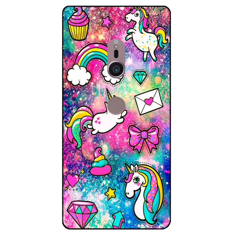 کاور مگافون طرح تک شاخ مدل 8155 مناسب برای گوشی موبایل سونی Xperia XZ2