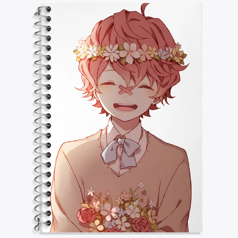 دفتر لغت 50 برگ خندالو طرح پسر انیمه ای کد N3449