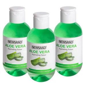 تونر صورت آلوئه ورا نیوساد مدل Aloe مناسب برای پوست حساس ونرمال حجم 150میلی لیتر بسته 3 عددی