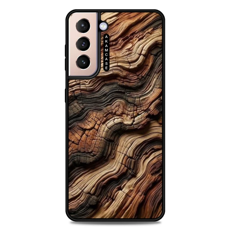 کاور آکام مدل AMC-WSGS21P-WOOD-1 مناسب برای گوشی موبایل سامسونگ Galaxy S21 Plus