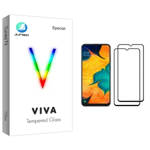 Junbo Viva Glass Screen Protector For Samsung Galaxy A30 Pack Of 2