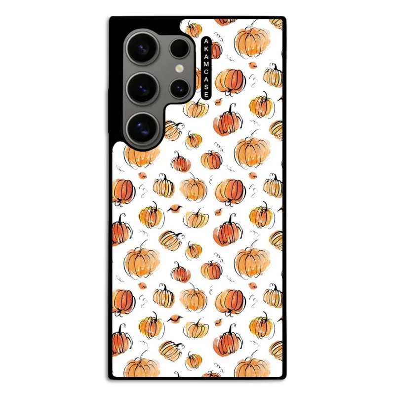 کاور آکام مدل AMC-WSGS24U-PUMPKIN-10 مناسب برای گوشی موبایل سامسونگ Galaxy S24 Ultra 