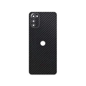 MAHOOT Carbon-Fiber Cover Sticker for Motorola Moto E32s