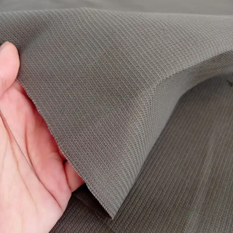 پارچه لباس مدل کتان طرح زنبوری کد K200-G